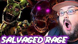 FNAF SONG quotSalvaged Ragequot ANIMATED II By Five Nights Music  FNAF REACTION [upl. by Verger]