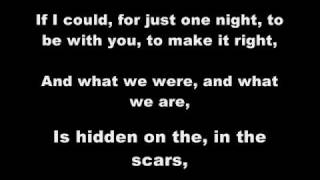 Miley Cyrus  Scars with lyrics [upl. by Roz671]