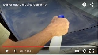 How To Clay A Car With A Synthetic Clay Bar [upl. by Pillihp]