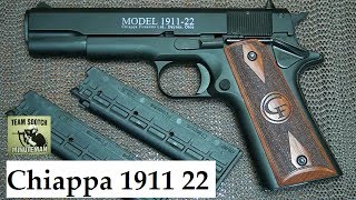 Chiappa 1911 22 Pistol Review [upl. by Marlen874]