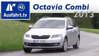 2013 Skoda Octavia III Combi 20 TDI  Probefahrt  Fahrbericht  Test  Review [upl. by Syla]