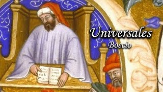 Los universales Boecio [upl. by Nolrev54]