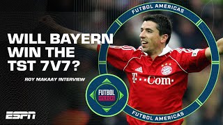 Bayern Munich LEGEND Roy Makaay talks TST 7v7 and teases a SURPRISE Bayern call up [upl. by Ellertal]