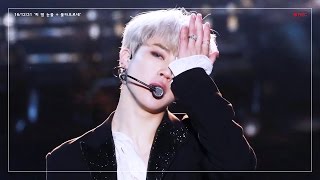 161231 가요대제전 피 땀 눈물  불타오르네 방탄소년단 JIMIN focus [upl. by Chainey]