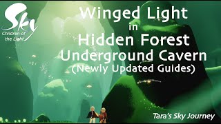 Winged Light in Hidden Forest Underground Cavern  Sky Children of the Light [upl. by Llennehc]