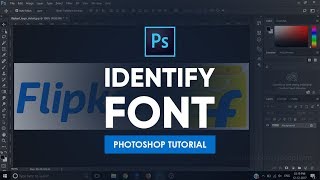 Identify Font  Photoshop Tutorial [upl. by Aikat]