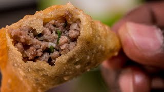 How to Make meat Samosas [upl. by Lucien]