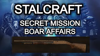 STALCRAFT Secret Mission Boar affairs Free Shotgun [upl. by Strait]