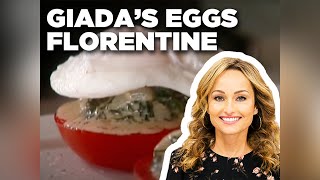 Giada De Laurentiis Eggs Florentine  Giada At Home  Food Network [upl. by Auohp103]