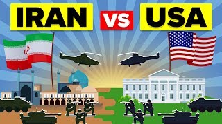 USA vs IRAN Who Would Win  Military  Army Comparison [upl. by Leffert]