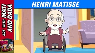 Art with Mati and Dada – Henri Matisse  Kids Animated Short Stories in English [upl. by Lleinad563]