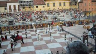 DSCN0030  Marostica Human Chess Match 2016 [upl. by Tia385]