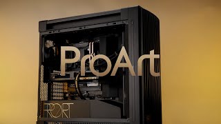 Time to go full ProArt with the new ProArt PA602 Chasis and ProArt 420 LC AIO Build and Overview [upl. by Gillian695]