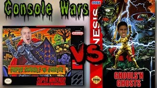 Console Wars  Ghouls n Ghosts vs Super Ghouls n Ghosts [upl. by Santoro]