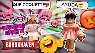 CAZANDO INTERESADA COQUETTE en BROOKHAVEN 🎀😆 [upl. by Yatnahc377]