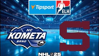 NHL 25  HC Kometa Brno vs HC Sparta Praha  13 KOLO [upl. by Erving]