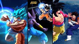 Dragon Ball Legends Transformations Supers Ultimates amp Legendary Finishes Son Family [upl. by Raquela]