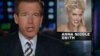 NBC Nightly News Anna Nicole Smith Death  Part 2 [upl. by Amando368]