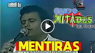 1992  Grupo Mitades  Mentiras  Armando Cabrera  En Vivo  El Titere [upl. by Eliseo]