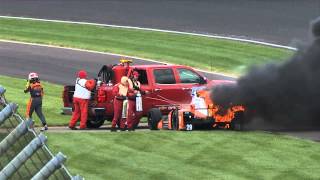 Simona De Silvestro May 12th Incident At IMS [upl. by Roer]