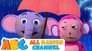 ABC  Rain Rain Go Away  Nursery Rhymes And Much More  All Babies Channel [upl. by Wolk]