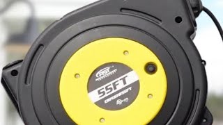 Install a Retractable Extension Cord Reel  shorts [upl. by Maurilla]