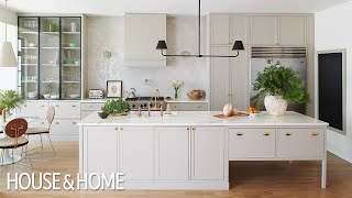 Makeover An EnglishInspired Kitchen And Colorful Sitting Rooms [upl. by Kcolttam]