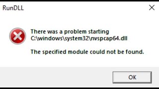 There was a problem starting C\windows\system32\nvspcap64dll [upl. by Fabio482]