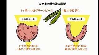 入れ歯安定剤の使い方 口腔ケアチャンネル 069 [upl. by Aynik]