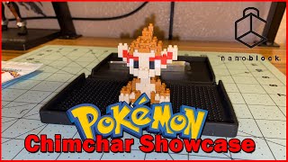 Nanoblock Pokémon Chimchar Showcase [upl. by Donica]