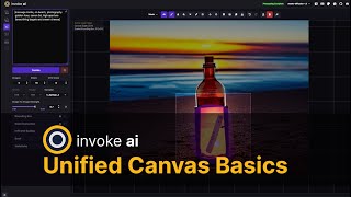 InvokeAI  Unified Canvas Basics [upl. by Aicilra]