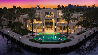 20 million dollar mansion  200 Fiesta Way Fort Lauderdale Florida [upl. by Retsila144]