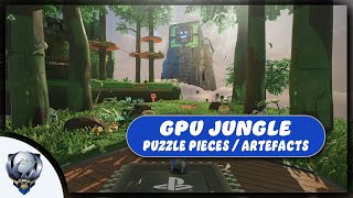 Astros Playroom  All Puzzle Pieces and Artefacts in GPU Jungle [upl. by Yarb]