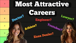 Careers By How Attractive They Are To Women TIER LIST [upl. by Flosi]