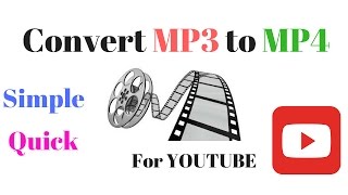 Convert MP3 to MP4 Online [upl. by Gerick]