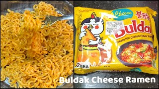 Buldak Cheese Spicy Ramen Recipe  Cheese Ramen  Korean Ramen  Samyang Buldak  Ramen Recipe [upl. by Neryt]