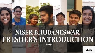 Freshers 2019 Introduction  NISER Bhubaneswar [upl. by Yhtommit]