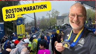 My Boston Marathon 2023 Experience From Start to Finish [upl. by Martineau]