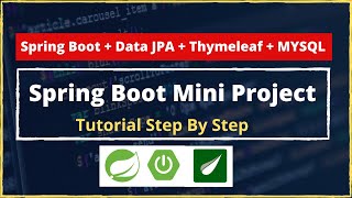 Spring Boot Project  Employee Management System  Spring Boot Crud  Spring Boot Mini Project [upl. by Garrot]