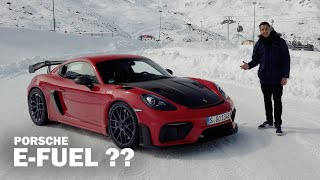 Lessence du futur   Efuel Porsche cest quoi  On essaye ça avec la GT4RS [upl. by Atinihc]