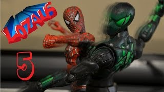 SPIDERMAN Stop Motion Action Video Part 5 [upl. by Jonie]