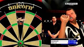 PS3 PDC World Darts Championship Match part 3  WWFC07 vs daviebhoy08 [upl. by Nirrej]