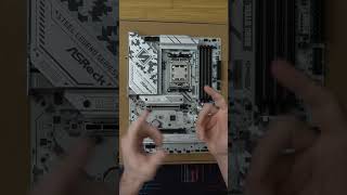 Part 1  asrockofficial and amd ryzen build Do you like this motherboard color [upl. by Ynaffat]