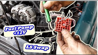 LS Swap Fuel Pump Wiring using Stock Fuse Block [upl. by Adias]