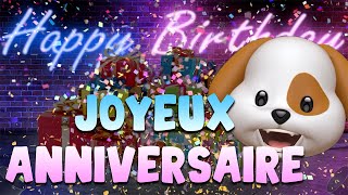 LES ANIMOJIS  LA CHANSON JOYEUX ANNIVERSAIRE 20222023 [upl. by Ahsilaf995]