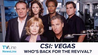 CSI Vegas Heres Whos Back For the Revival  NewsLine [upl. by Kellda]