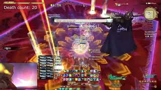 FFXIV  Golbez fight 33 deaths [upl. by Dubenko]