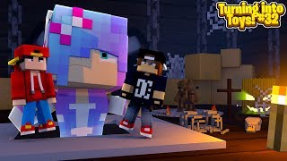 Minecraft Toys 32  THE LITTLE SISTER PUTS ROPO amp JACK IN THE ATTIC [upl. by Olrac]