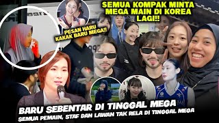 BIKIN HARU  Semua Kompak Minta Mega Tetep Main Di Korea  Ramai Curhat Tak Rela Di Tinggal Mega [upl. by Hephzibah]