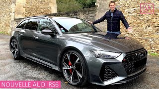 Essai Audi RS6  Mes cervicales sen souviennent encore [upl. by Alenairam]